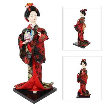 Desktop японски кимоно гейша орнаменти реколта декор за дома декоративни
