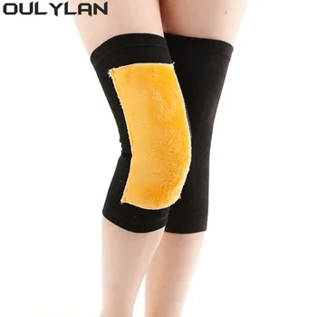 Oulylan Sport Exercise дишаща коленна безопасност доставки коляното подложки еластична плета ултра-тънък кашмир